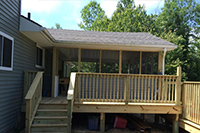 Addition & Deck – Clifton Park, NY